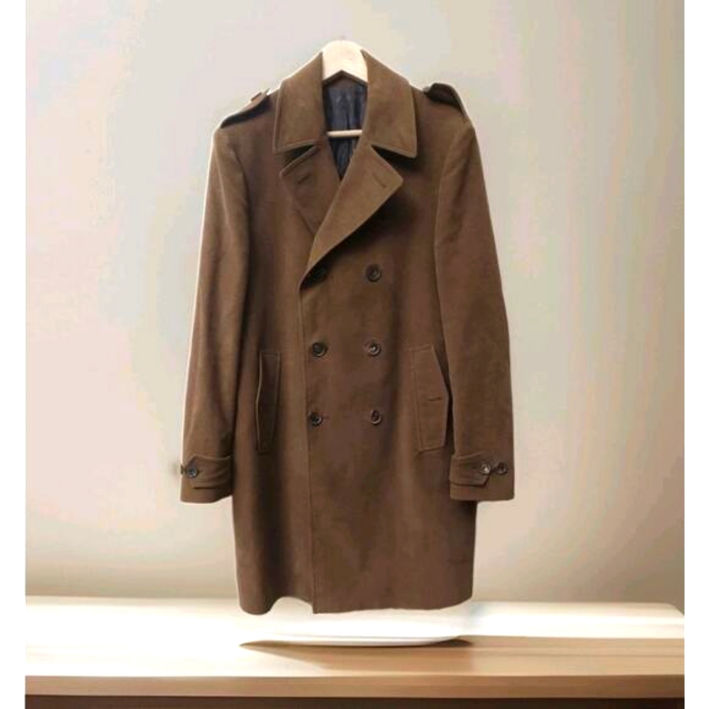 Salvatore Ferragamo Men's Trench Coat size 50